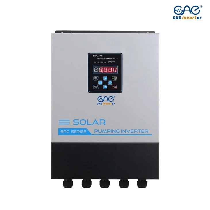 3.5Kw dc to ac solar pump inverter for water pump system